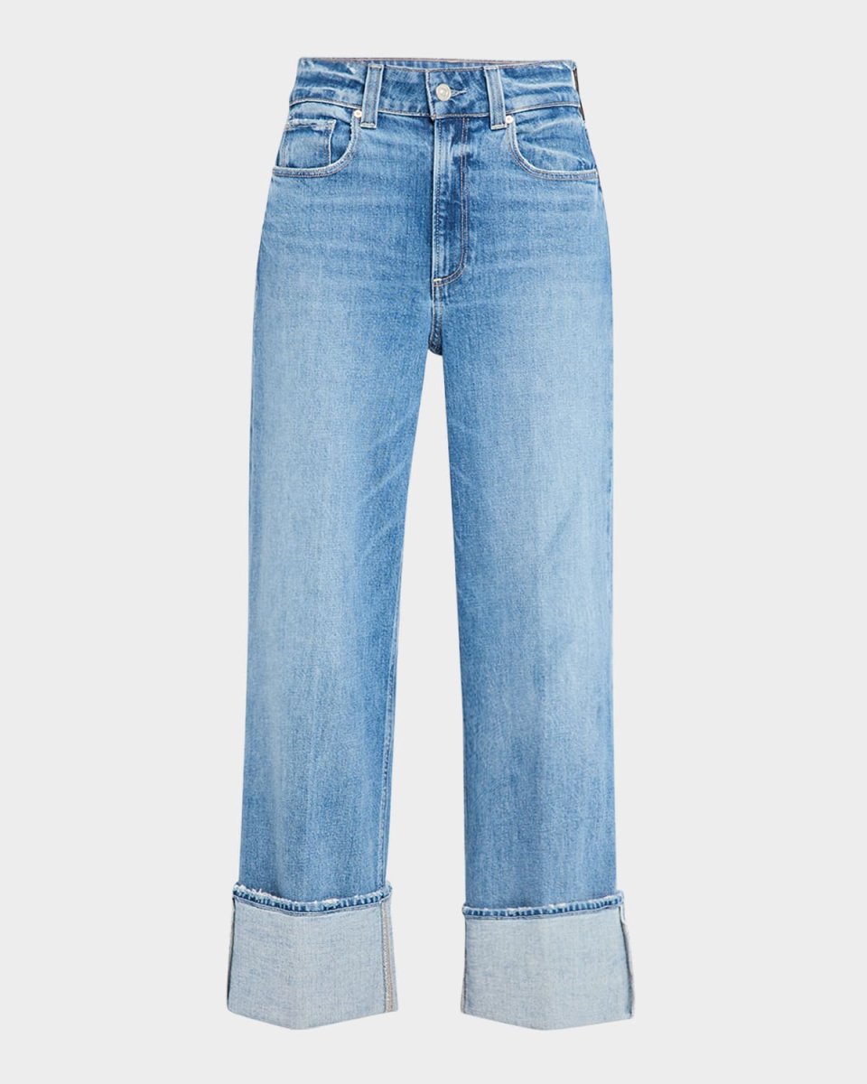 Sasha Ankle Jeans with Wide Cuff